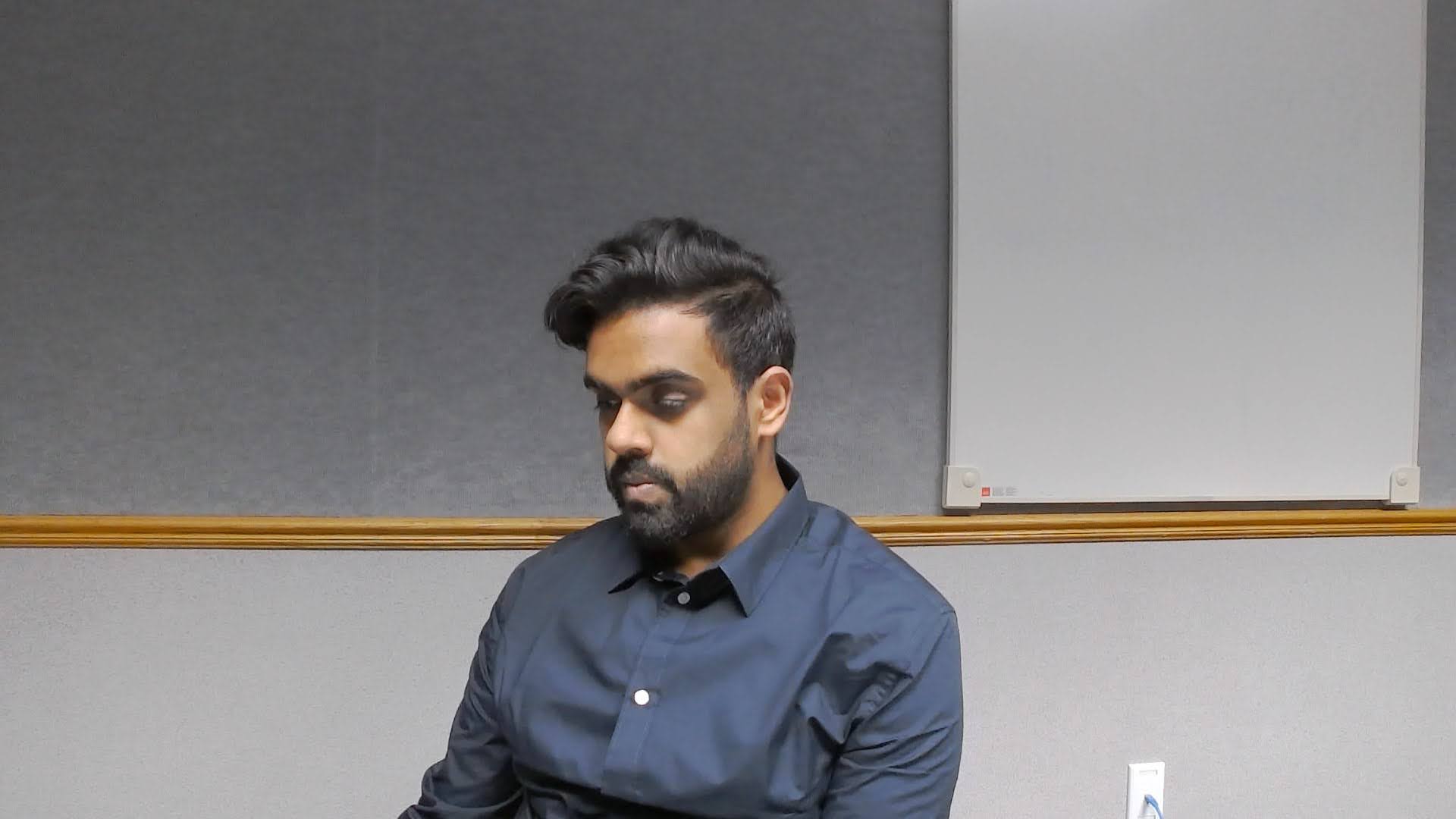 Aryamann Verma at work